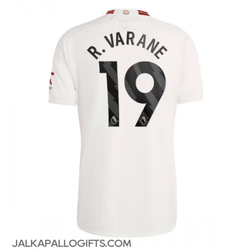 Manchester United Raphael Varane #19 Kolmaspaita 2023-24 Lyhythihainen